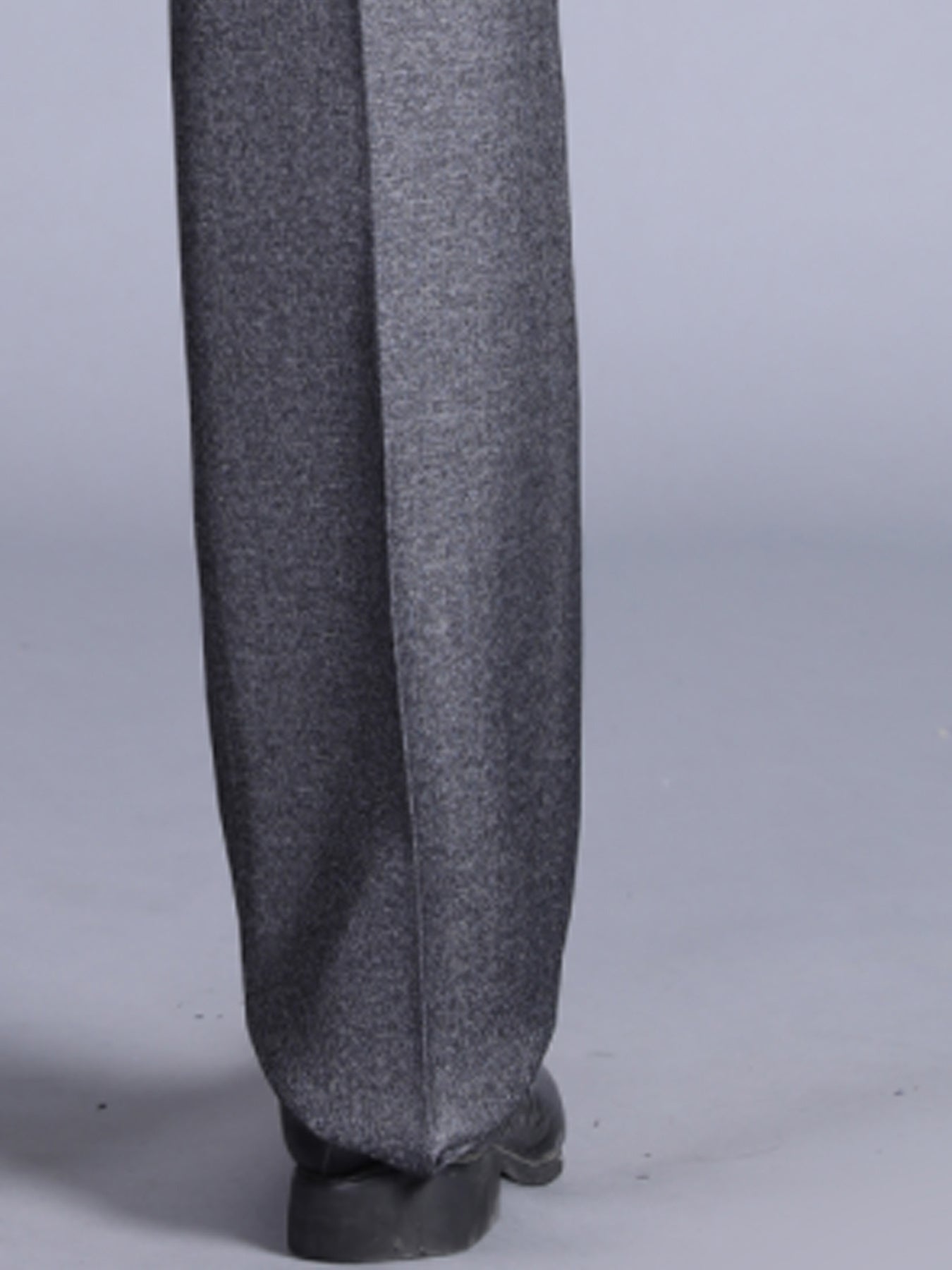 Men'S Casual Spring/Fall Polyester Solid Color Regular Fit Pants with Pocket