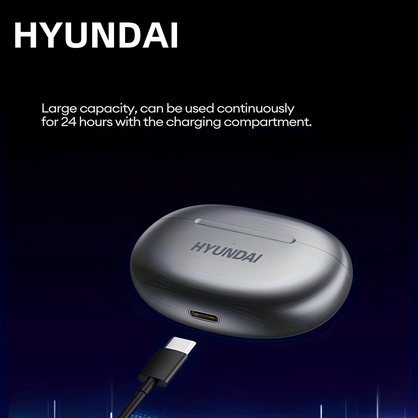 2024 Hyundai-ի հայտնի անլար ականջակալներ. նվազագույն ուշացում, մարտկոցի երկարացված տևողություն, աղմուկի մեկուսացում, միկրոֆոն խաղերի, աթլետիկայի և երաժշտության համար