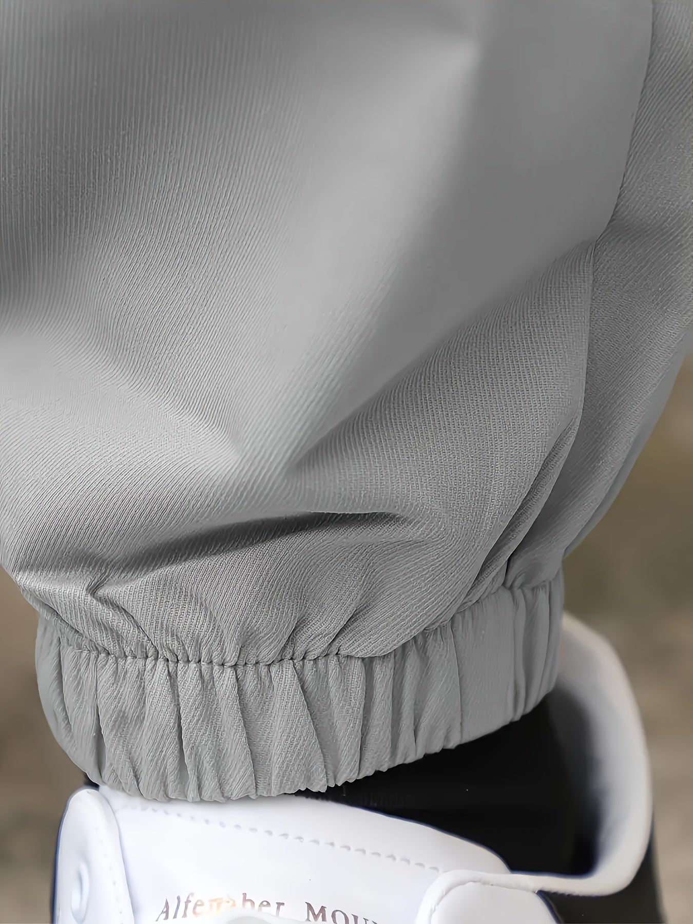 1pc Men'S Casual Cargo Pants, Solid Color Polyester Drawstring Waist, Non-Stretch Woven Fabric, Regular Fit, Polyester Lined, Perfect for Weekend Casual Wear