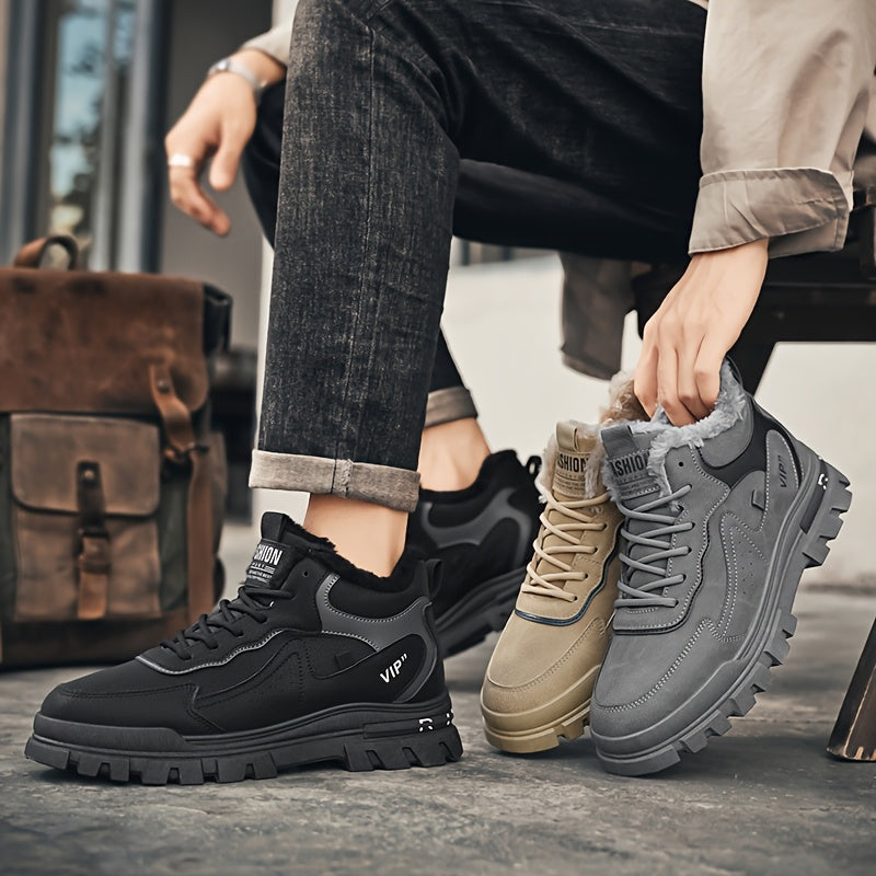 Men'S Casual Shoes with Fleece Lining, Model LD868-1