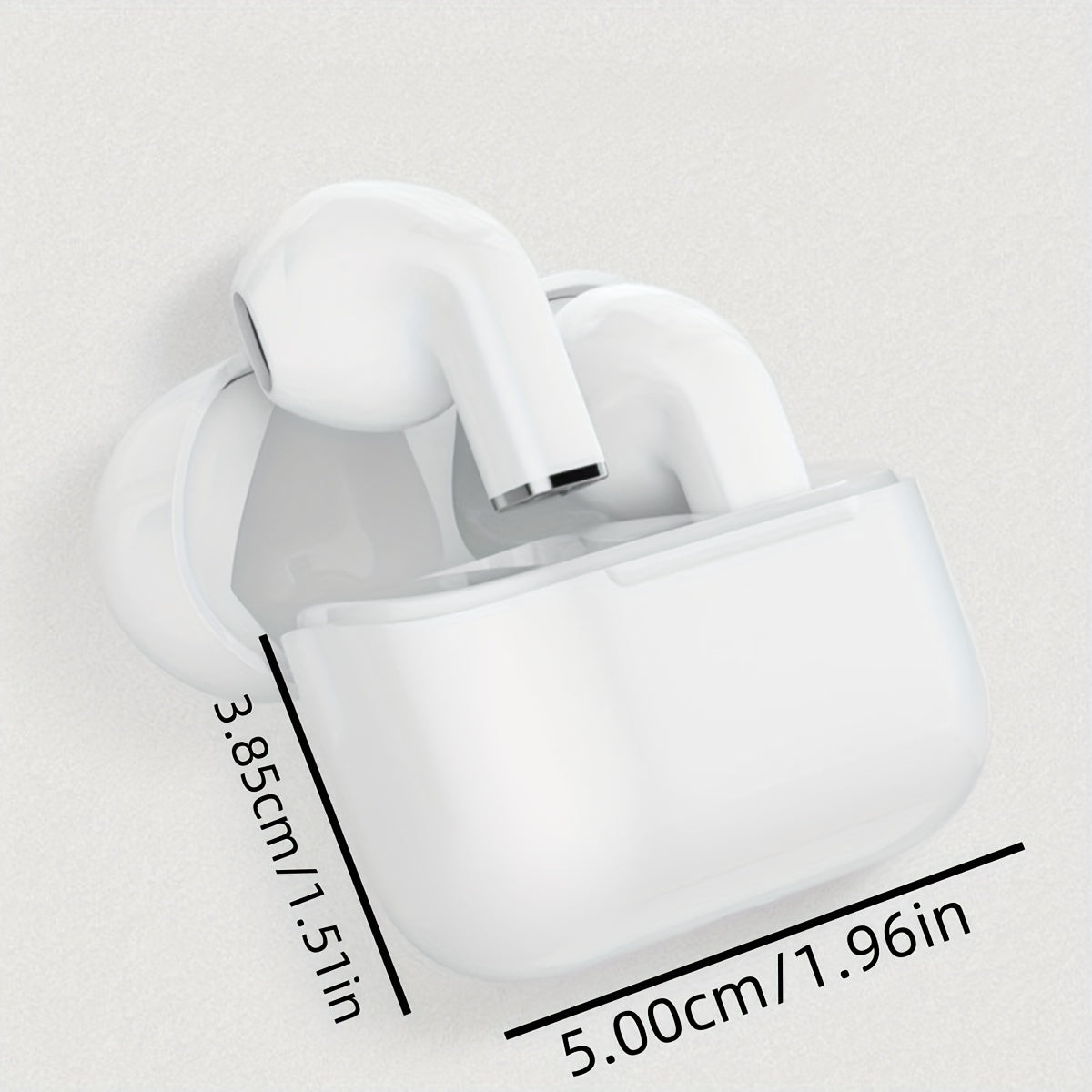 New Style True Wireless 13.46 cm-ear couple mini headset music TWS video Earbuds HIFI Dolby bass Stereo HD calling Earphones for Android for iPhone Cellphone gaming Earpieces smart headphones
