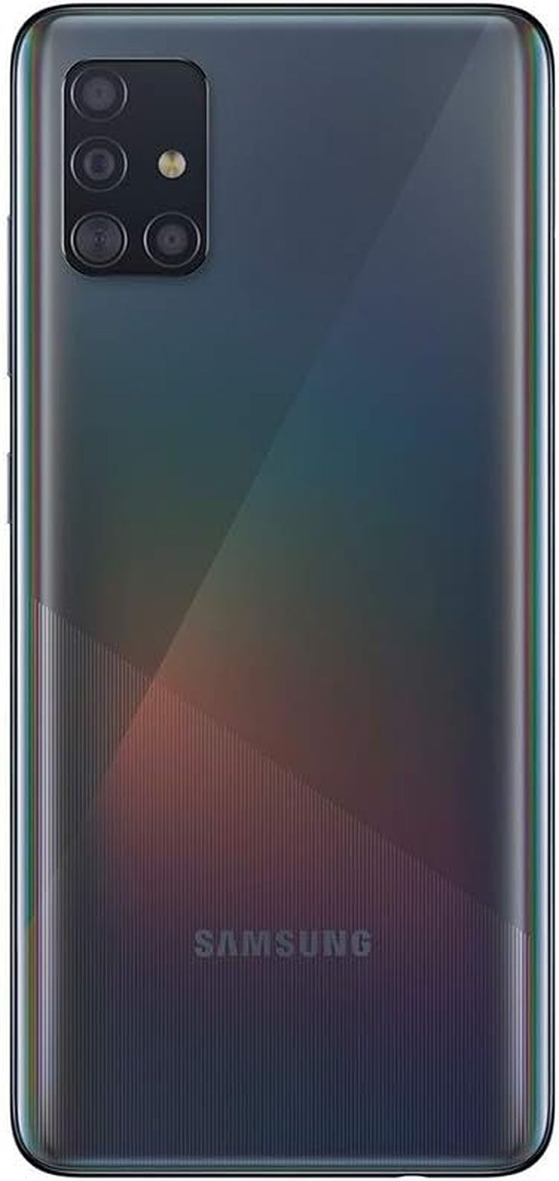 Samsung Galaxy A51 A515F 128GB DUOS GSM Unlocked Phone W/Quad Camera 48 MP + 12 MP + 5 MP + 5 MP (International Variant/Us Compatible LTE) - Prism Crush Black