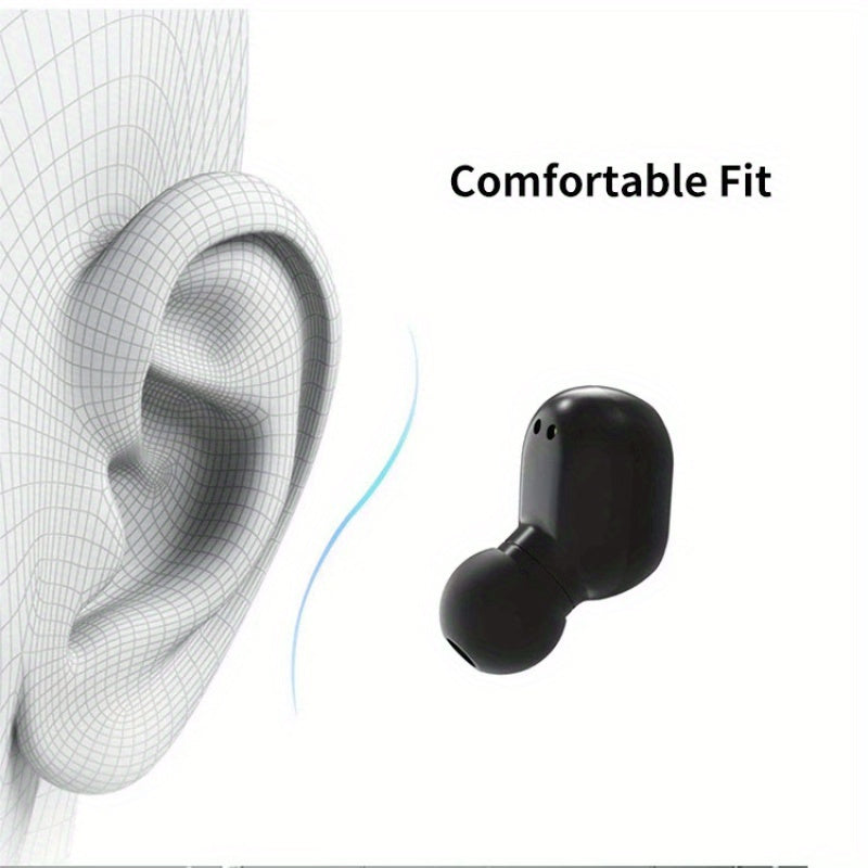 High-Quality E7S TWS Wireless Sport Headphones with LED Display, HiFi Stereo, Noise Reduction for Calls, Wireless Connectivity - USB Rechargeable, Earbuds, Headset