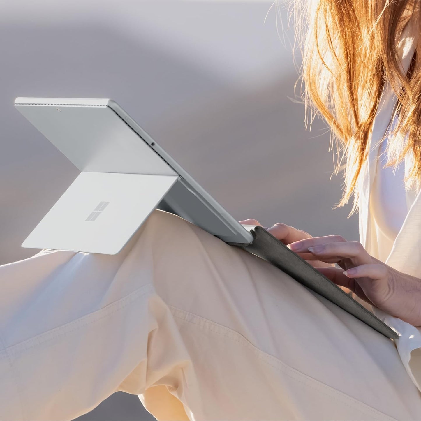 Microsoft Surface Pro Keyboard with Slim Pen 2 Bundle for Pro Copilot+ (11Th Edition), Pro 9 and Pro 8, Alcantara Material, Black