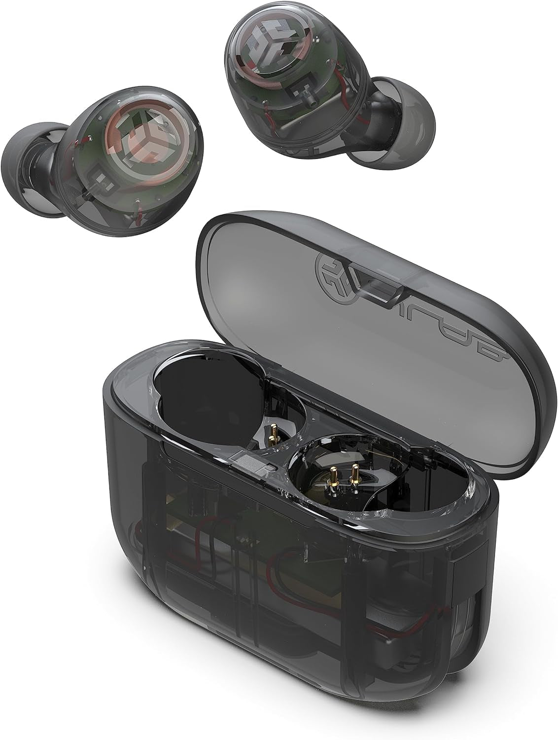 Jlab Go Air Pop True Wireless Bluetooth Earbuds & Charging Case - Black, Dual Connect, IPX4 Sweat Resistance, Bluetooth 5 Connection, 3 EQ Sound Settings Signature, Balanced, Bass Boost
