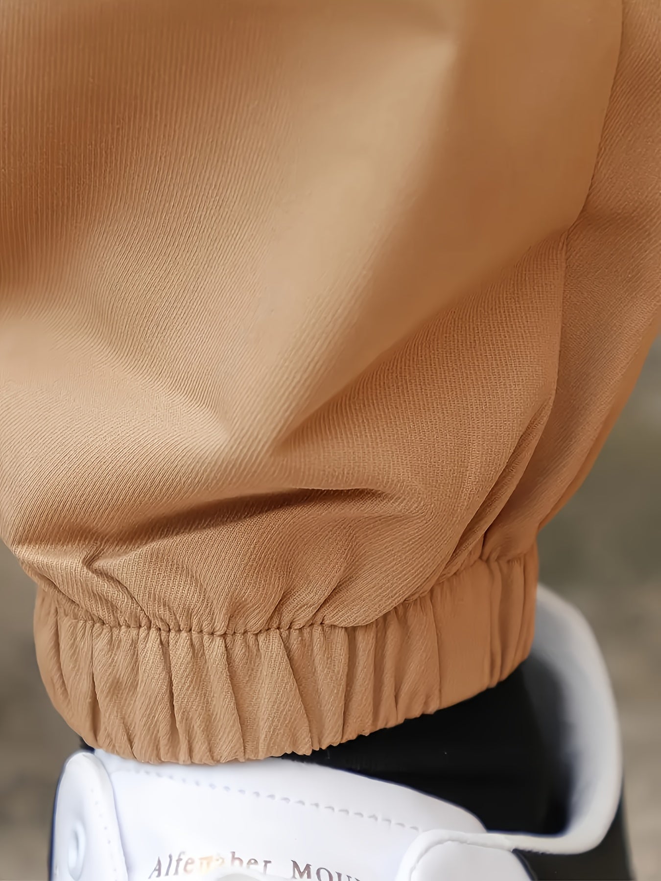 1pc Men'S Casual Cargo Pants, Solid Color Polyester Drawstring Waist, Non-Stretch Woven Fabric, Regular Fit, Polyester Lined, Perfect for Weekend Casual Wear