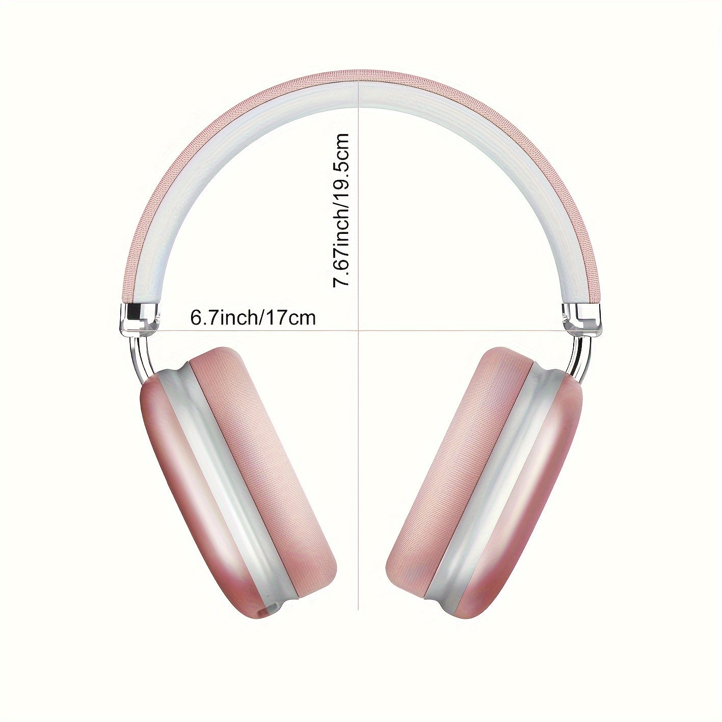 Upgraded Wireless Headphones, Good Sound Quality Wireless Headphones, Lightweight Foldable Earbuds with Built-in Microphone, Compatible with 3.5mm / 0.14in Audio Cable, Suitable for Travel/Work/Laptop/PC/Mobile Phone Stereo,