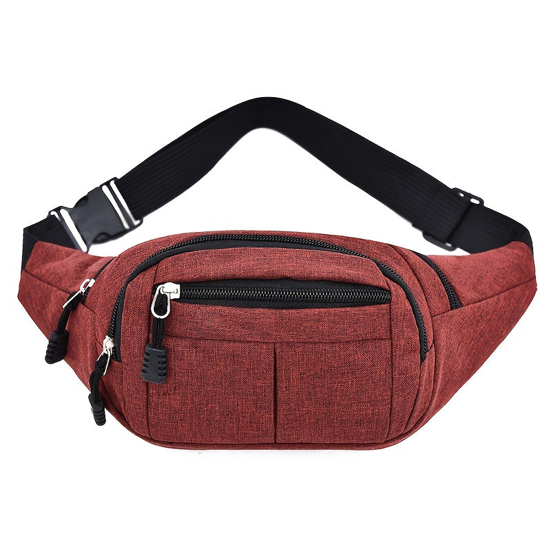 Fashion Canvas Outdoor Travel Waist Bag Casual Fanny Pack