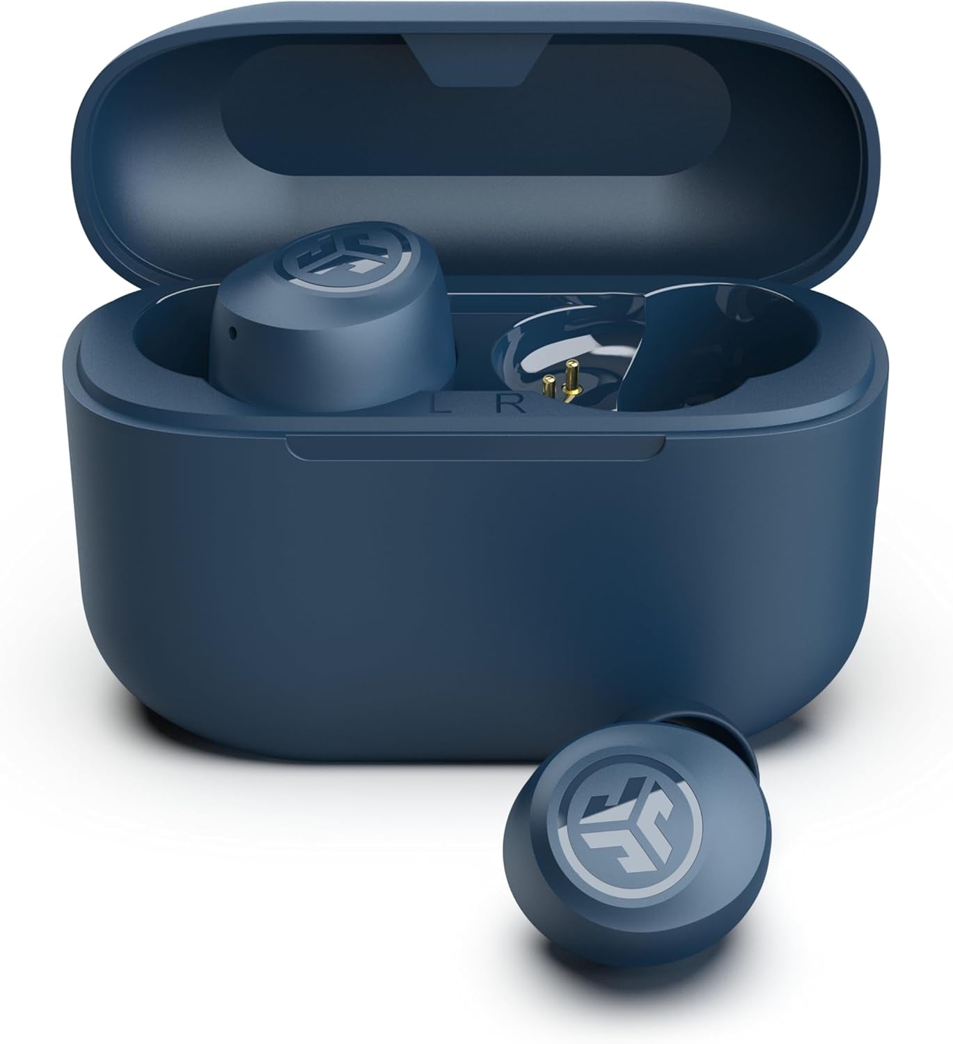 Jlab Go Air Pop True Wireless Bluetooth Earbuds & Charging Case - Black, Dual Connect, IPX4 Sweat Resistance, Bluetooth 5 Connection, 3 EQ Sound Settings Signature, Balanced, Bass Boost