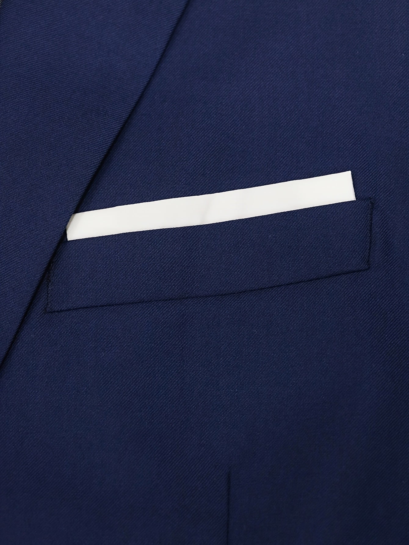 Men's Two-Piece Suit in Solid Color with Sealed Pockets, Regular Fit Suit Trousers, Elegant and Classic, Suitable for Business and Wedding Parties