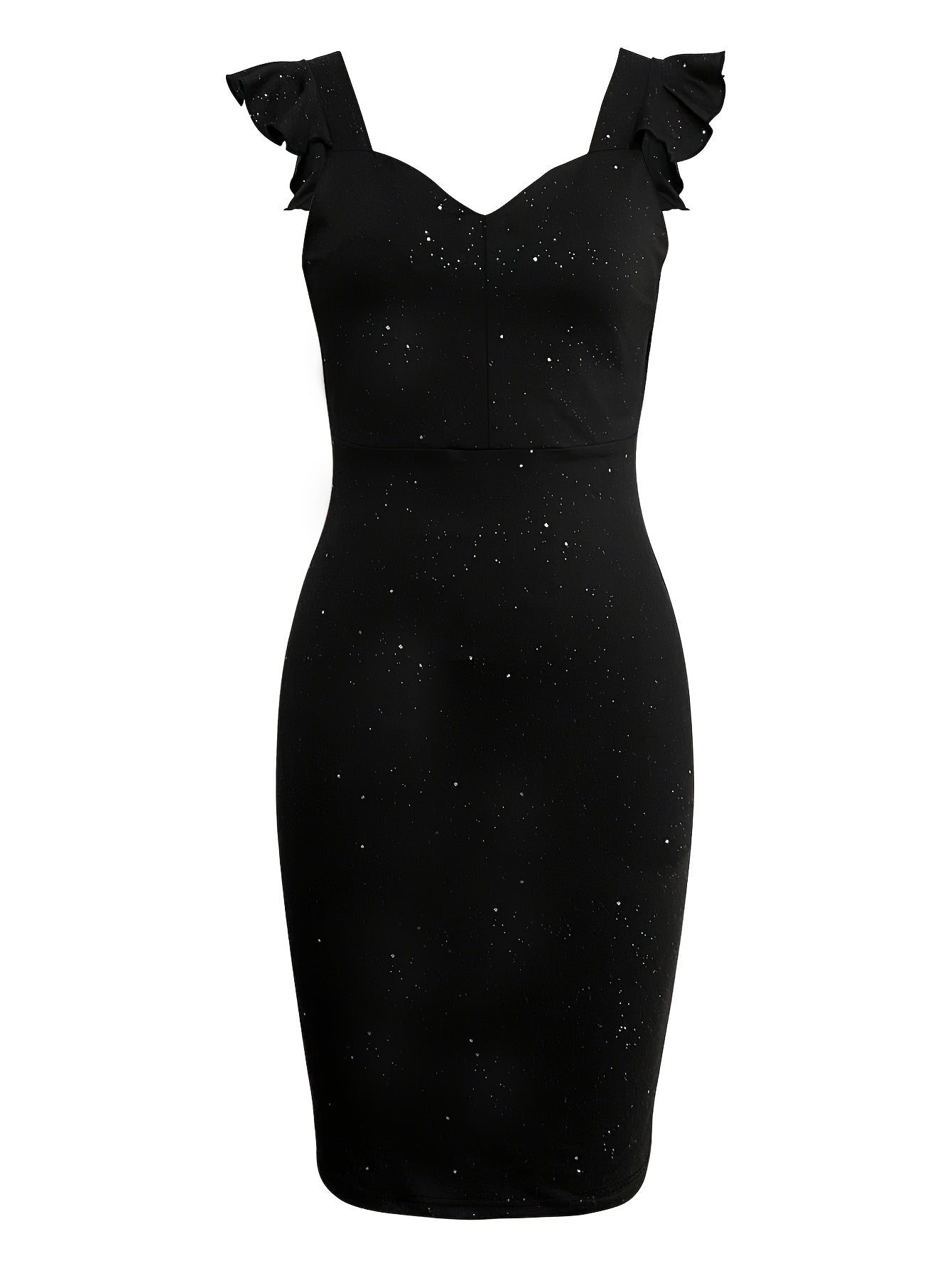Կանացի նորաձևություն Slim Fit Slit Zipper զգեստ