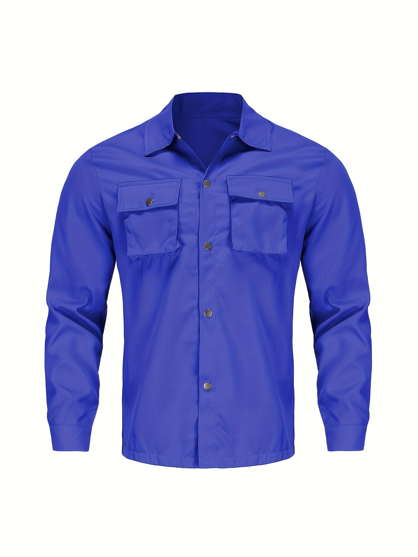 Men'S Casual Polyester Suit Set, Solid Color, Non-Stretch, Regular Fit, with Lapel Collar, Pocket Details, for Hiking, Daily Wear, and Special Occasions, Spring/Fall, Fall/Winter