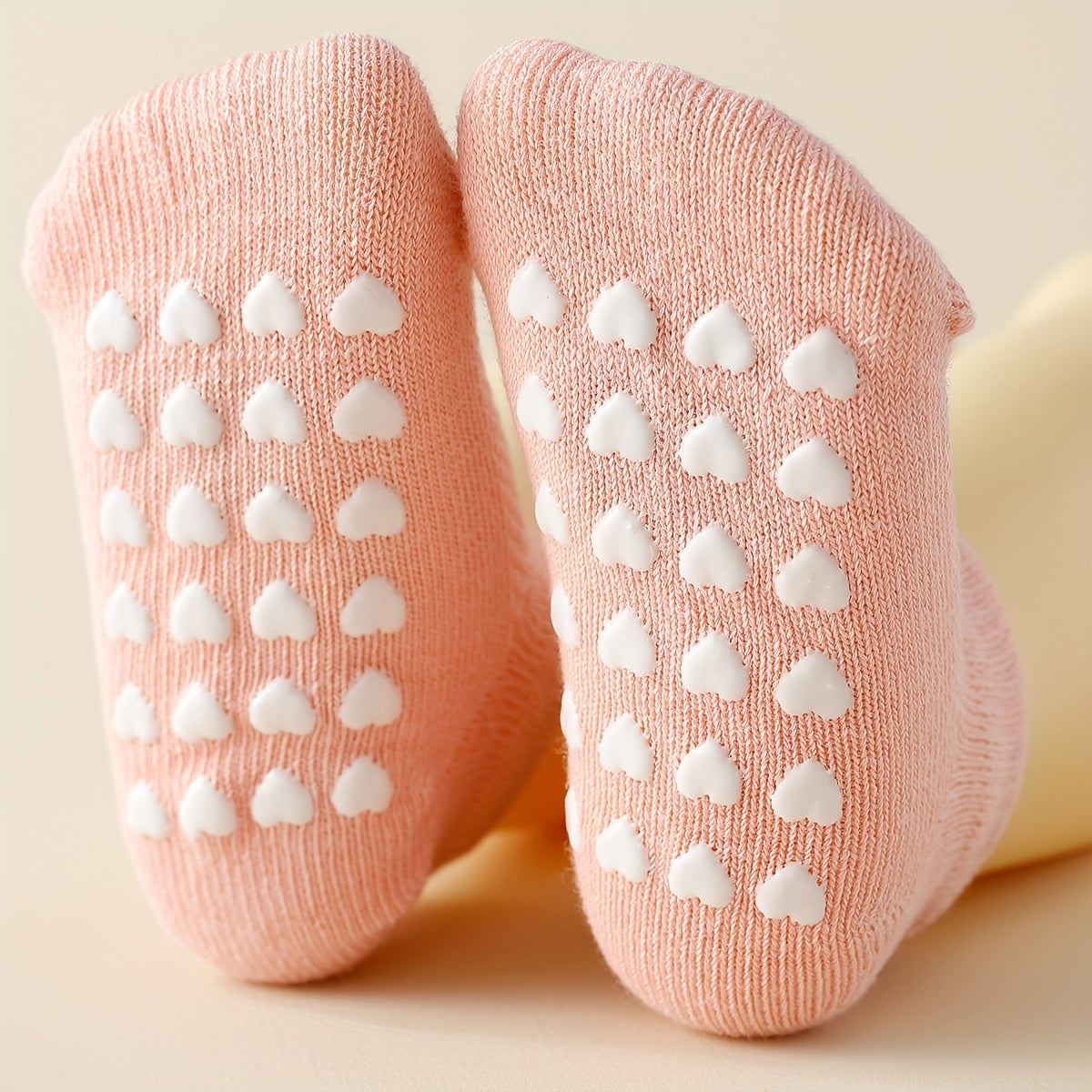 10 Pairs of Solid Color Spring And Summer Non-Slip Gel Boat Socks
