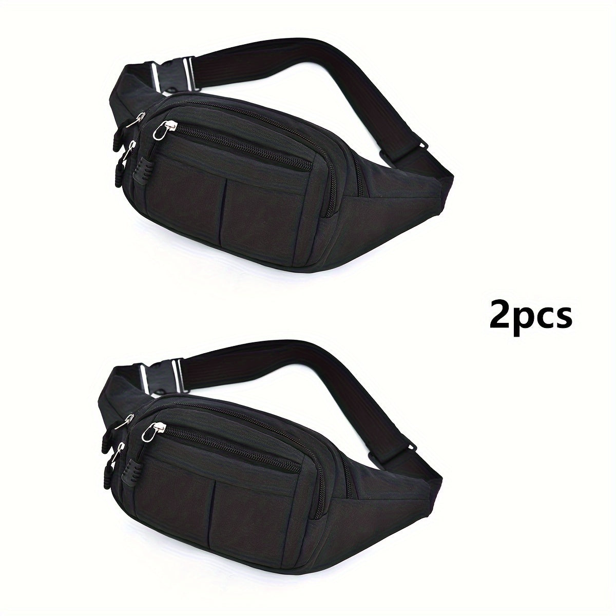 Fashion Canvas Outdoor Travel Waist Bag Casual Fanny Pack