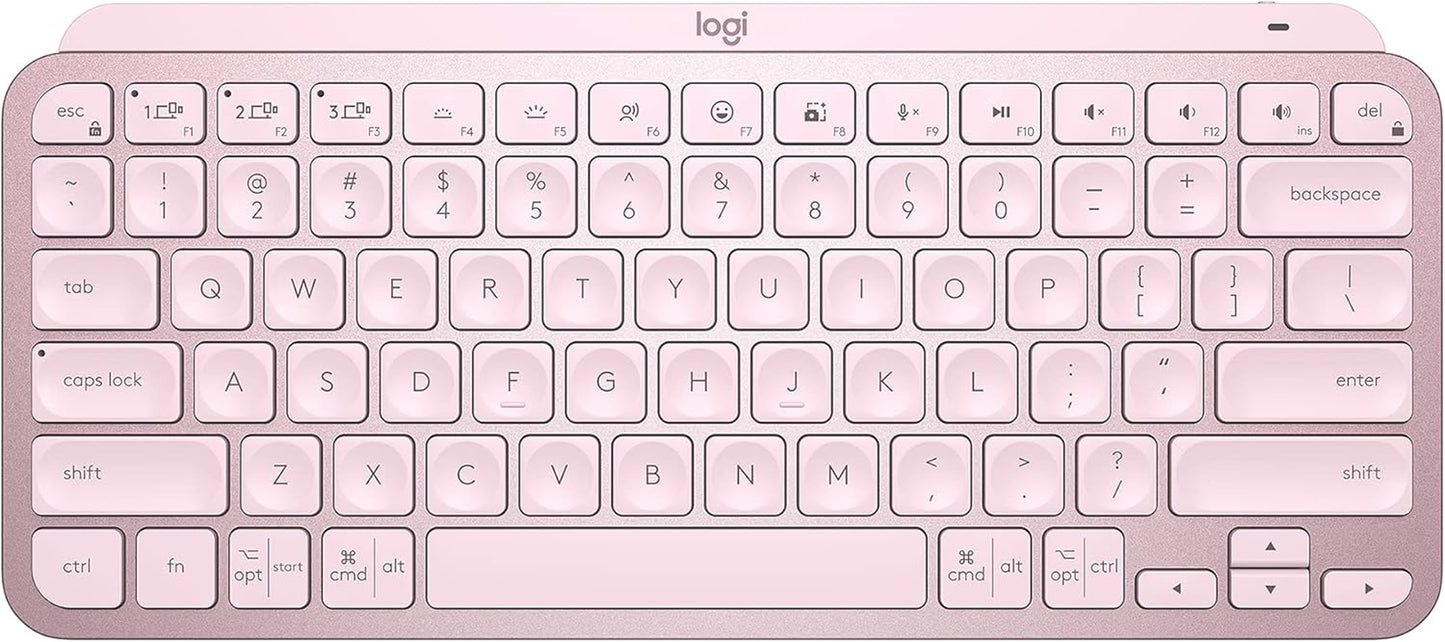 Logitech MX Keys S Wireless Keyboard, Low Profile, Fluid Precise Quiet Typing, Programmable Keys, Backlighting, Bluetooth, USB C Rechargeable, for Windows PC, Linux, Chrome, Mac - Graphite