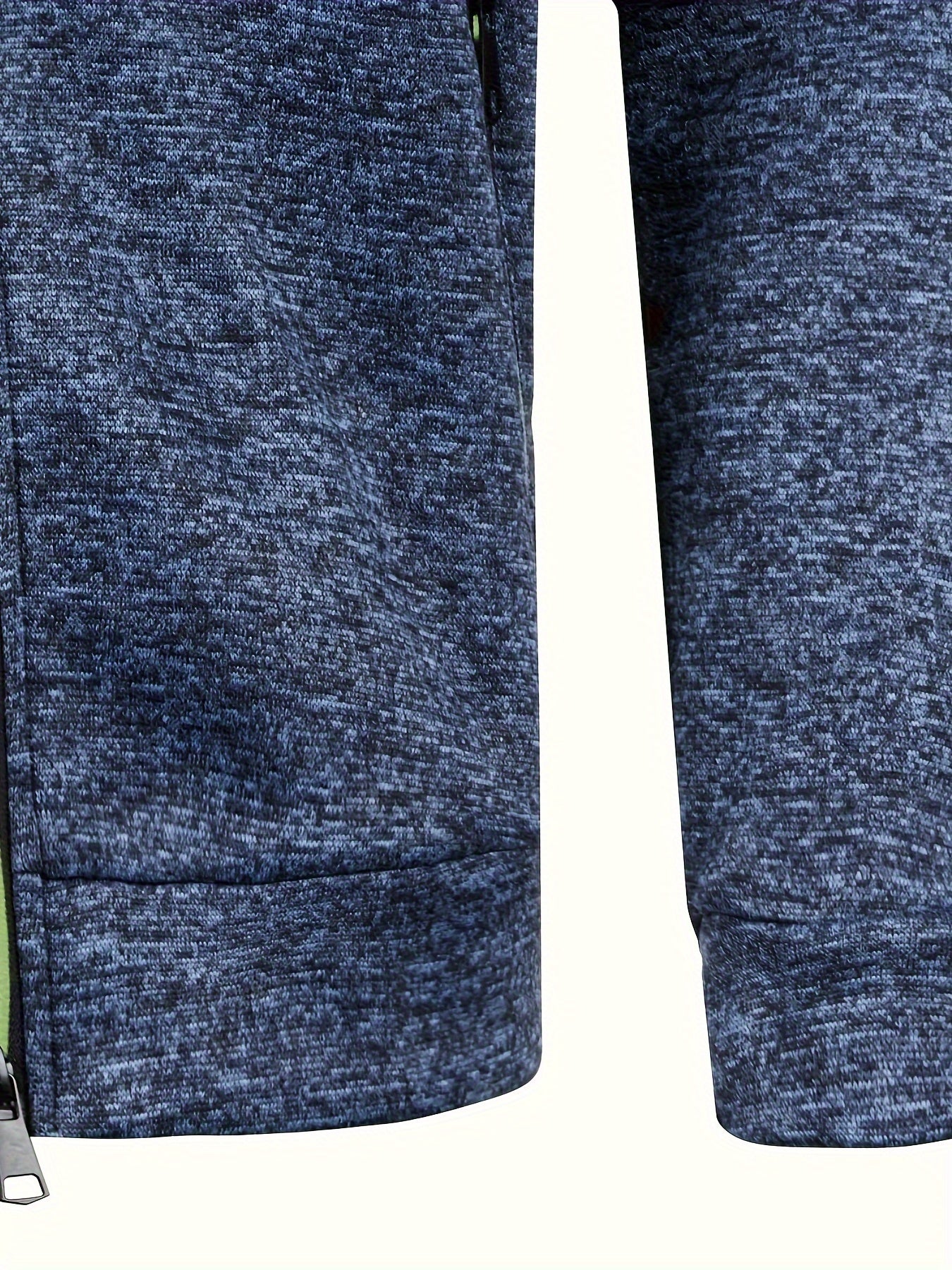 Elegant Mid Stretch Cardigan, Men's Casual Full Zip Up Cardigan Sweater Coat For Fall Winter