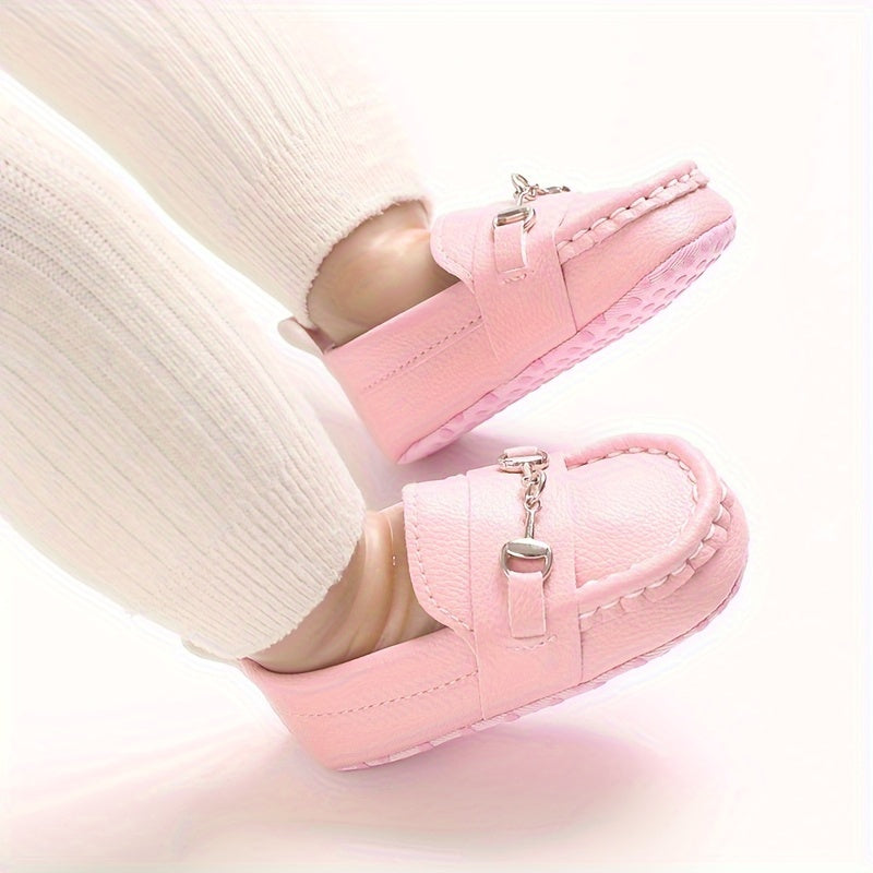 Casual Solid Color Slip On Sneakers For Baby Boys, Lightweight Non-slip Walking Shoes For Spring And Autumn