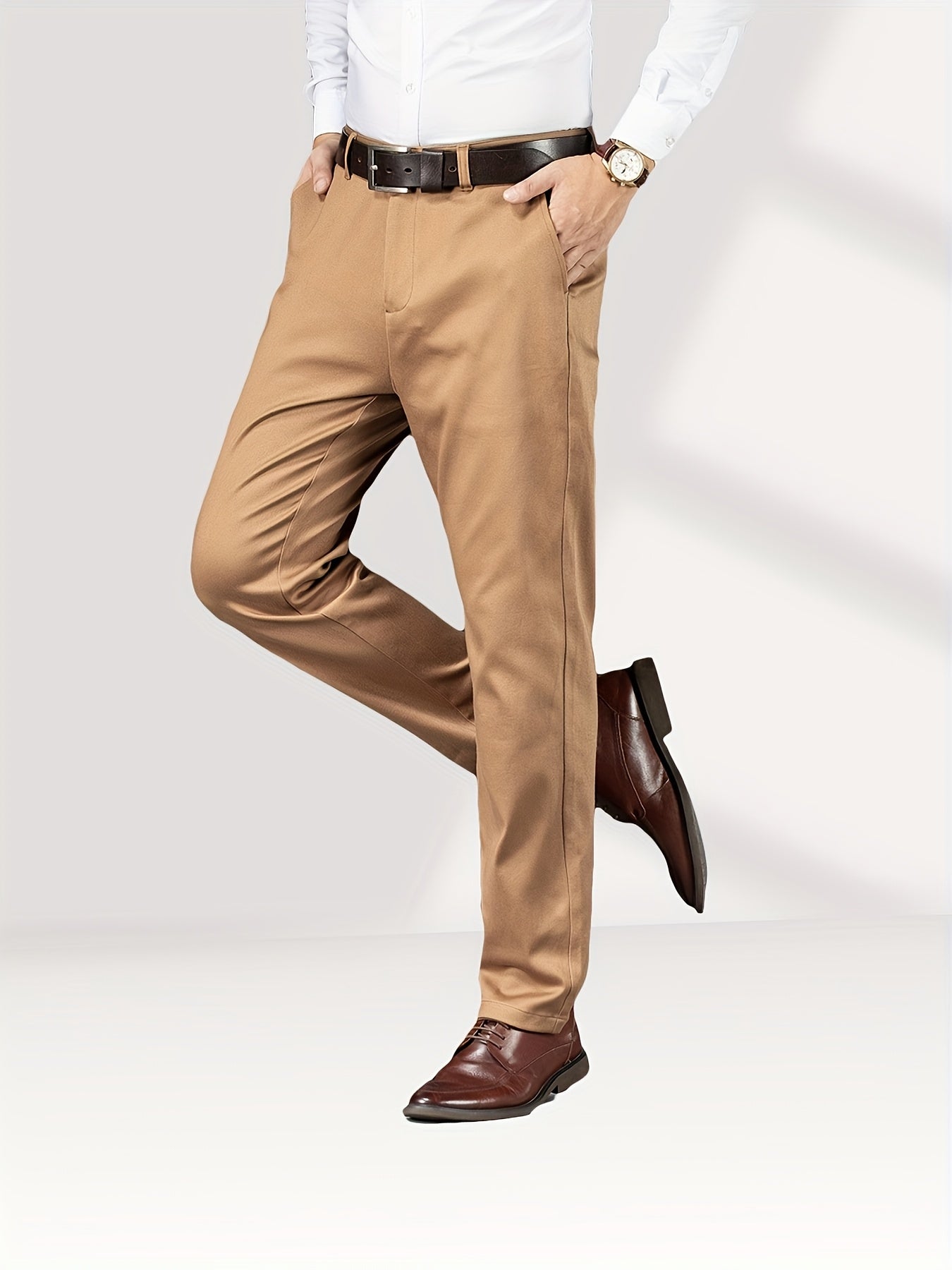 Men's four-season casual trousers