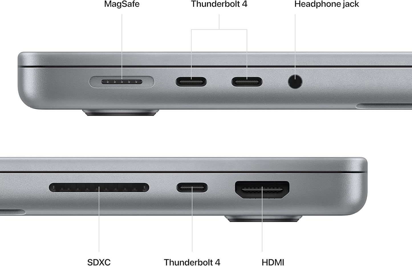 Apple 2023 Macbook Pro Laptop with Apple M2 Pro Chip with 12‑Core CPU and 19‑Core GPU: 14.2-Inch Liquid Retina XDR Display, 16GB Unified Memory, 1TB SSD Storage. Works with Iphone/Ipad; Space Gray