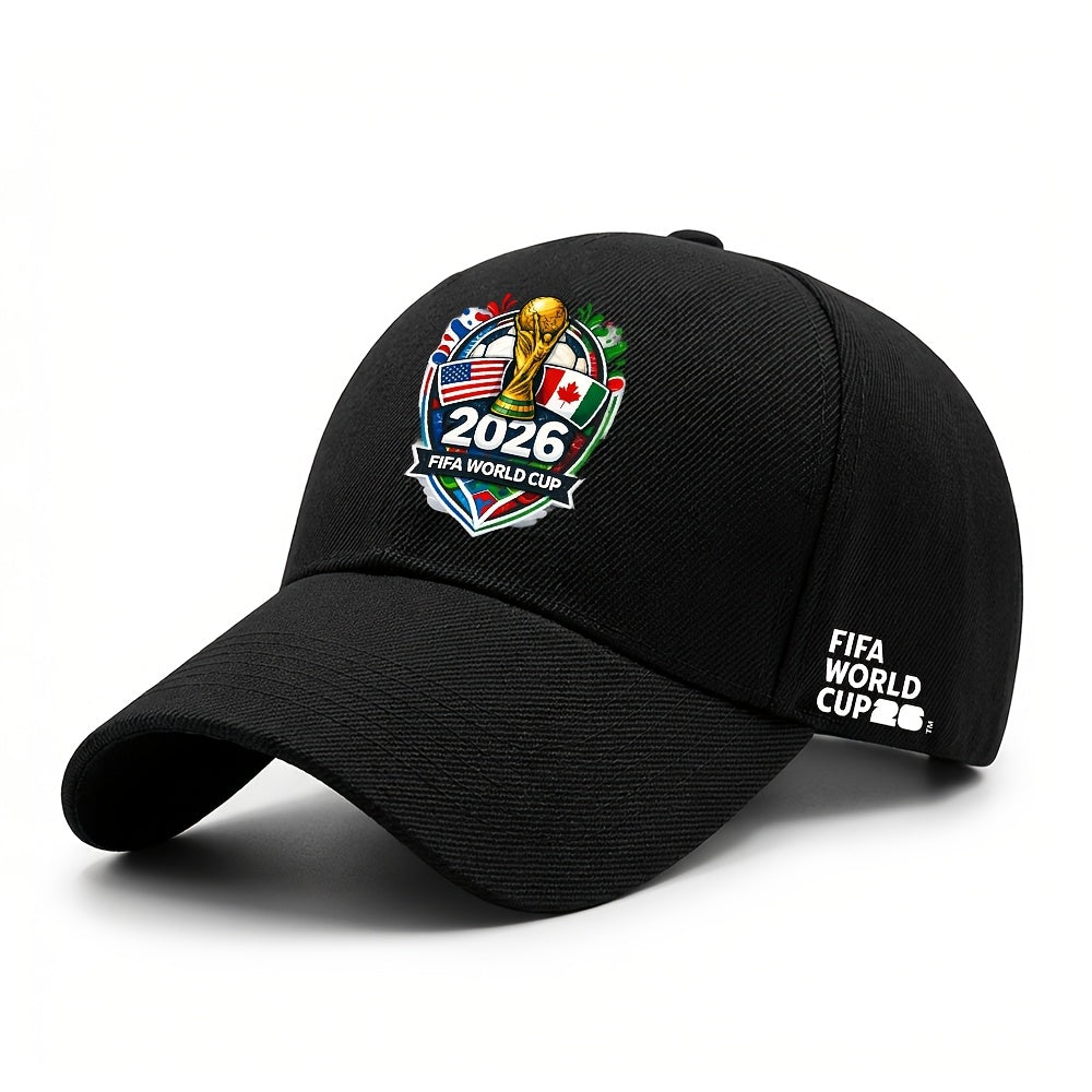 2026 FIFA World Cup Official Commemorative Baseball Cap Black