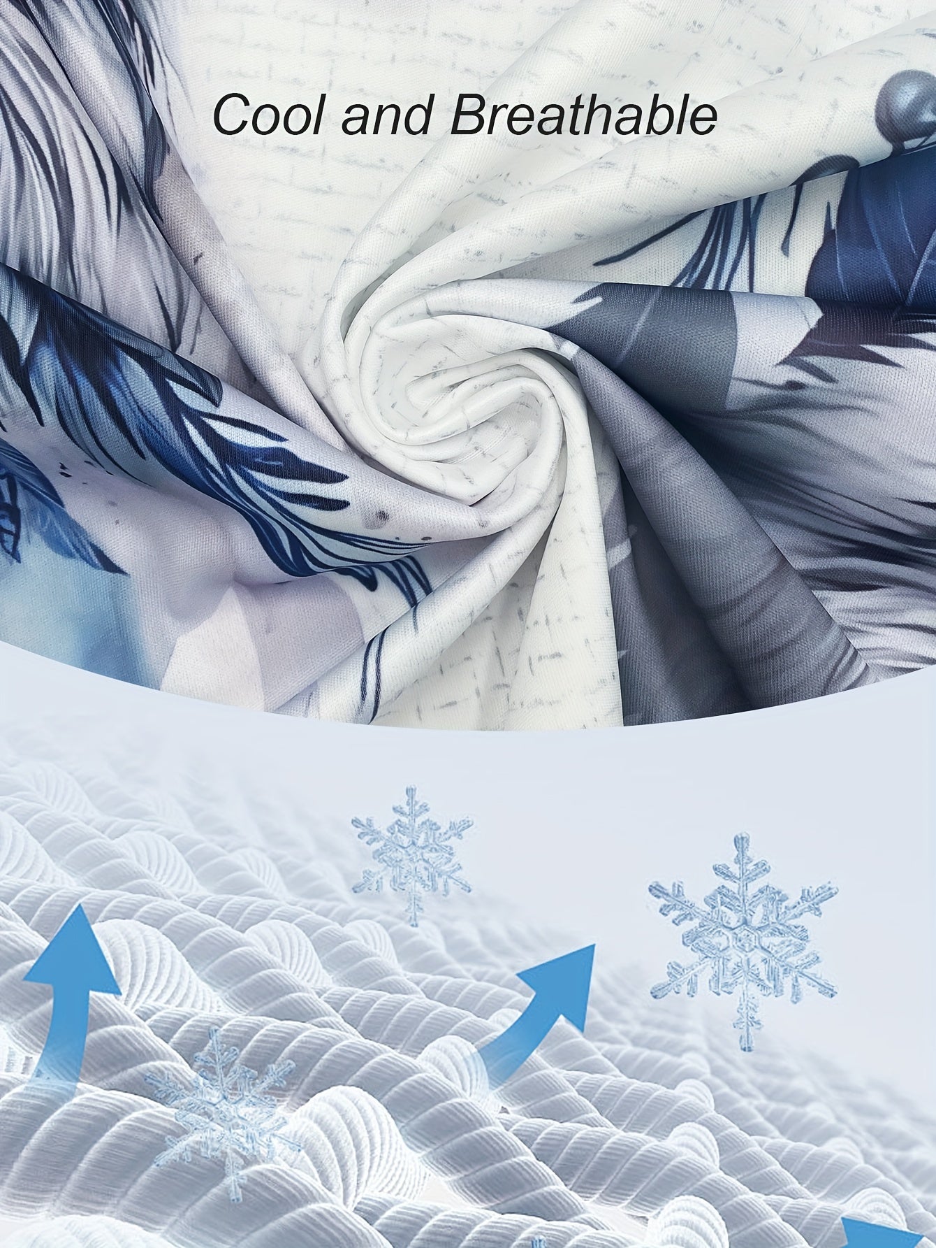 Men's 3D Wolf Print Shirt - Stylish White & Blue, Breathable Polyester, Short-Sleeved with Slightly Elastic Lapel - Ideal for Work or Streetwear, Summer Wear