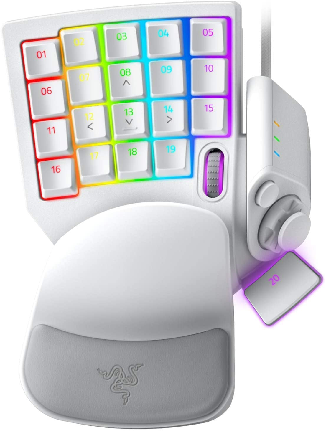 Razer Tartarus V2 Gaming Keypad: Mecha Membrane Key Switches - One Handed Keyboard - 32 Programmable Keys - Customizable Chroma RGB Lighting - Programmable Macros - Snap Tap - Black