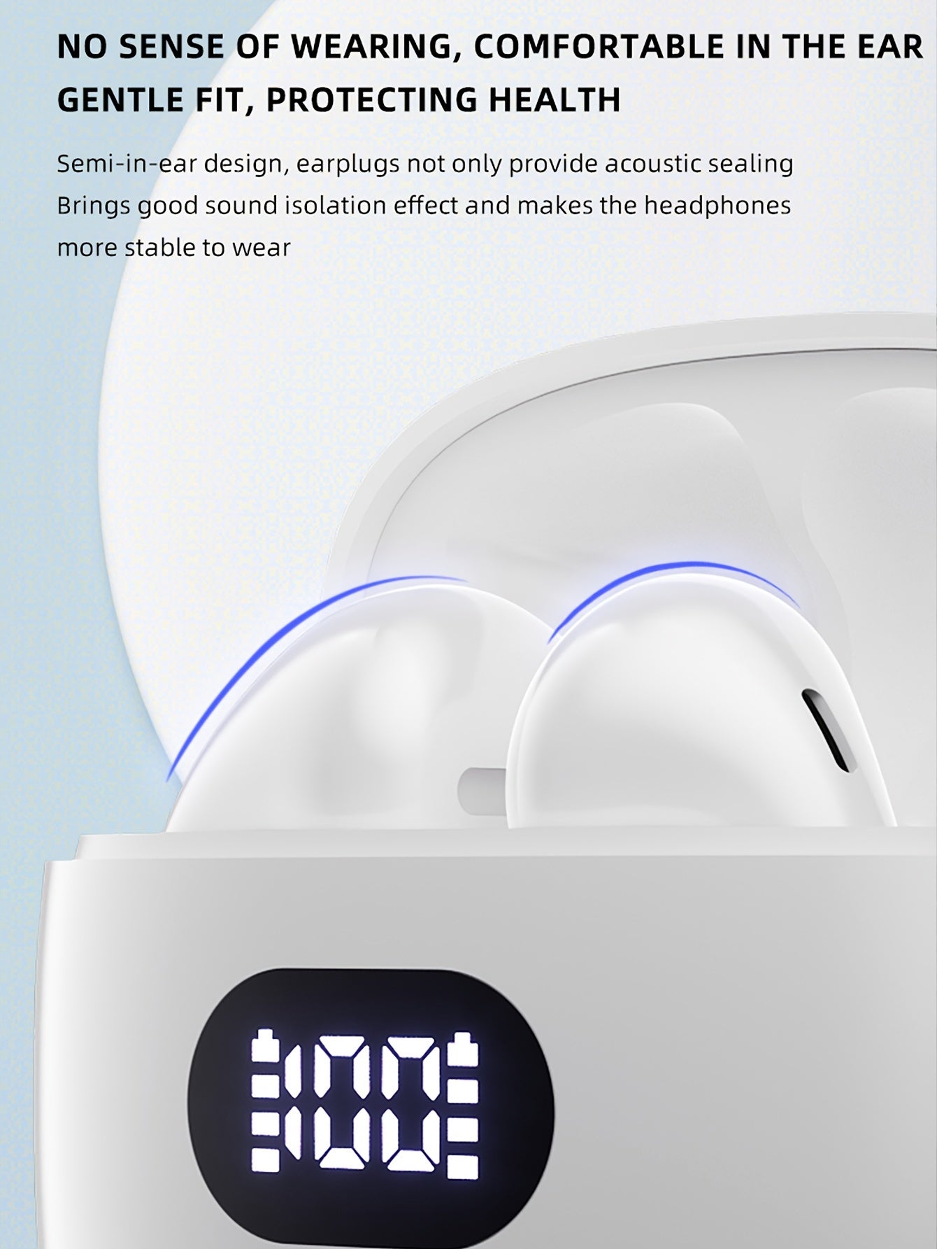 Նոր Style True Wireless ականջի մեջ սպորտային երաժշտության ականջակալ մինի ականջակալներ TWS HIFI bass HD զանգահարող ստերեո ականջակալներ Android-ի համար iPhone-ի համար Բջջային հեռախոսի խաղերի ականջակալներ խելացի ականջակալներ