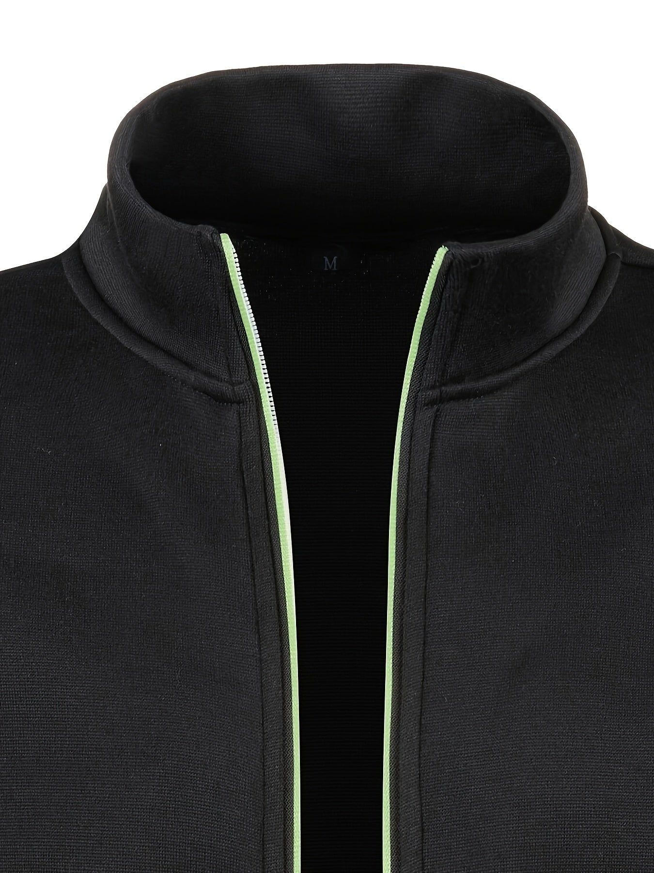 Elegant Mid Stretch Cardigan, Men's Casual Full Zip Up Cardigan Sweater Coat For Fall Winter