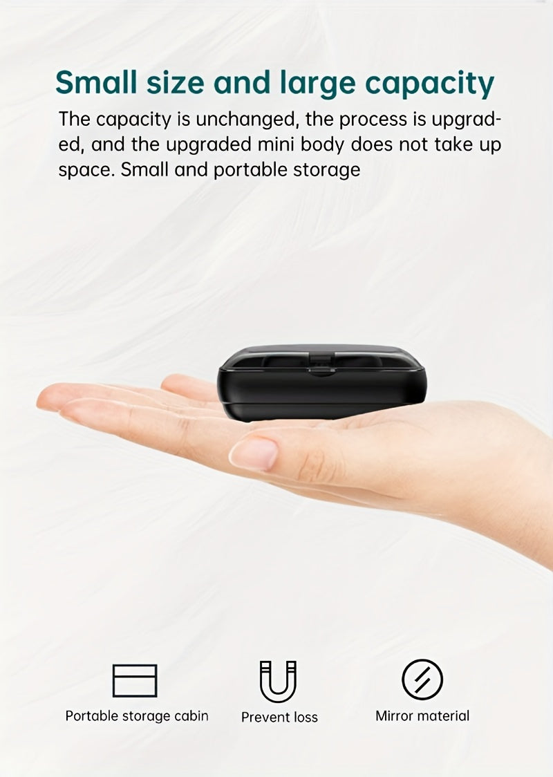 TWS wireless earbuds, 5.0 gaming headset with microphone, stereo headset, headset with display, most comfortable in-ear, high sound quality, high color value sports headphones, long battery life