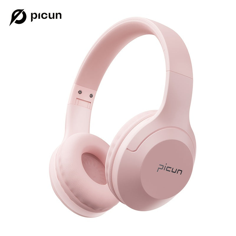 Picun B-01S անլար ականջակալներ, HD ստերեո ձայնով ականջակալներ ներկառուցված միկրոֆոններով, խորը բասով՝ 46 ժամ նվագարկման ժամանակ, HiFi ստերեո ծալովի թեթև ականջակալներ, TF/բջջային հեռախոսի/համակարգչի/տան համար։