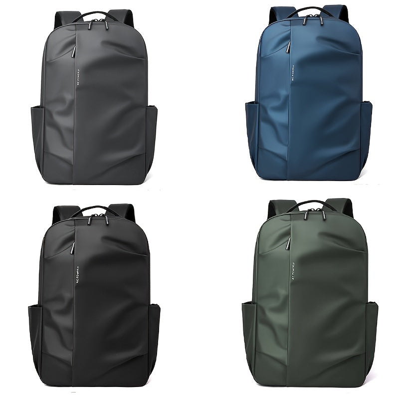 Tic-Tac-Toe Men'S Lightweight Large Capacity Backpack - Casual Minimalist Design with Multiple Compartments, Durable Fabric for Outdoor Travel, Commuting Work, Travel Backpack, Commuting Bag, Modern Backpack, Sturdy Constru