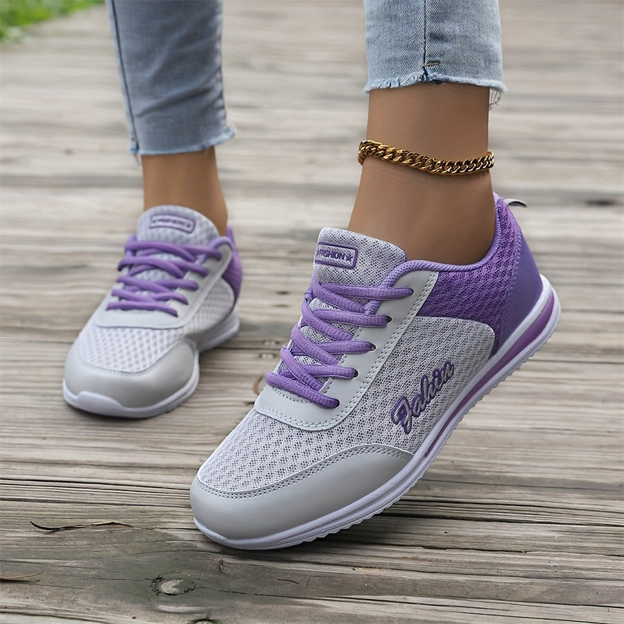 Women'S Breathable Lightweight Running Shoes - Black Pink Checkered Design, Low-Top Lace-Up Sneakers with EVA Sole for Casual, Travel Light Jogging, All-Season Comfort, Ladies Sneakers, Stylish Sportswear, Cushioned Suppo