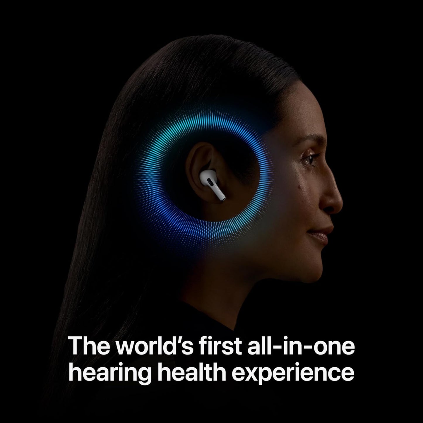 Apple Airpods Pro 2 Wireless Earbuds, Active Noise Cancellation, Hearing Aid Feature, Bluetooth Headphones, Transparency, Personalized Spatial Audio, High-Fidelity Sound, H2 Chip, USB-C Charging