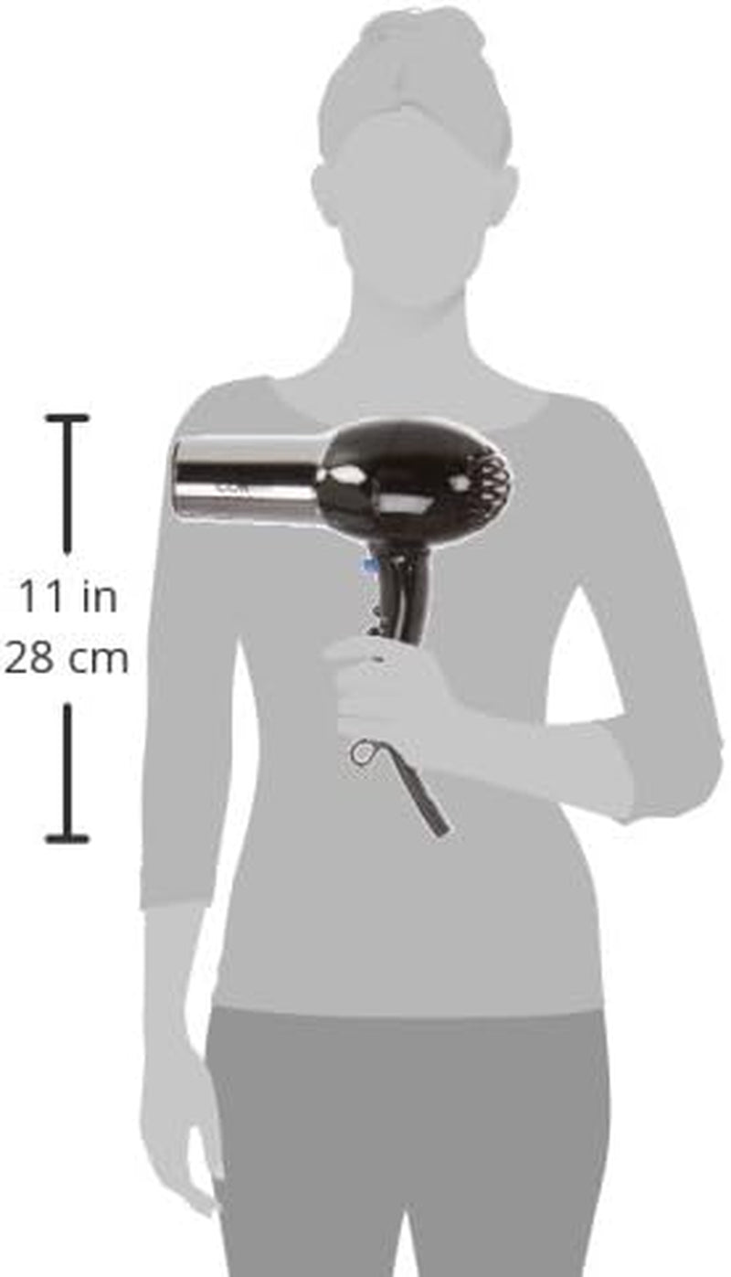 Conair Hair Dryer, 1875W Full Size Hair Dryer with Ionic Conditioning, Blow Dryer