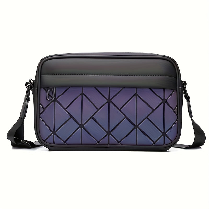 Men's Crossbody Bag with Adjustable Strap - Sleek Minimalist Purse, Spacious Interior for Everyday Commute, Formal Casual Outings - Durable Crossbody Backpack for Men