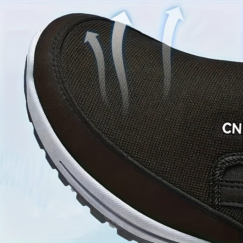 Men'S Lightweight Slip-On Sneakers - Cozy, Non-Skid Casual Running Footwear for Every Season