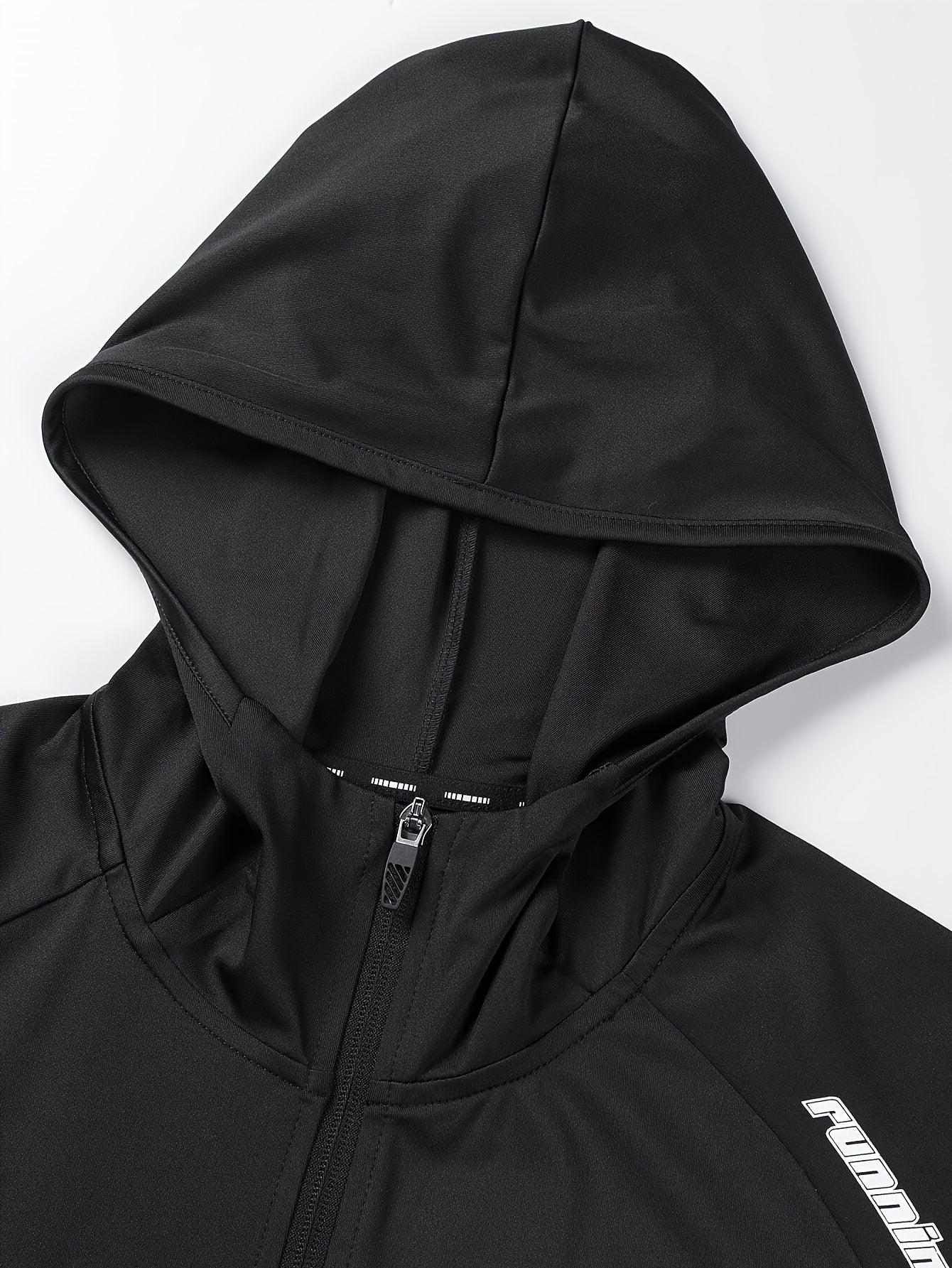 Men's Casual Hooded Sport Jacket for Spring and Fall