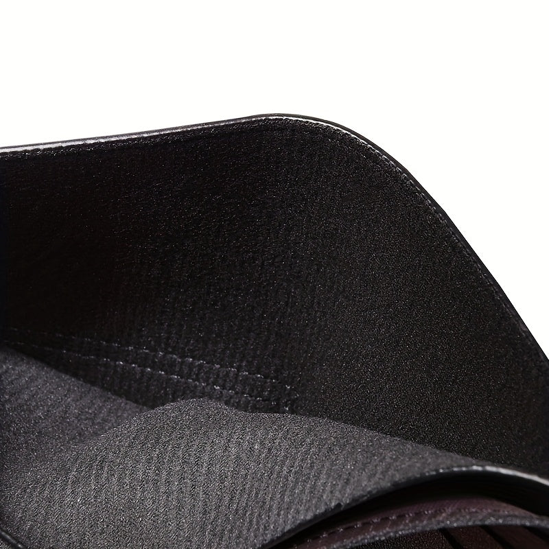 Men's & Unisex Compact Wallet with Snap & Clip Closure - PU Short Billfold, Cash/Credit Card Holder & ID for Travel, Everyday Carry - Minimalist Money Clip for -the- (No-Wash Care)