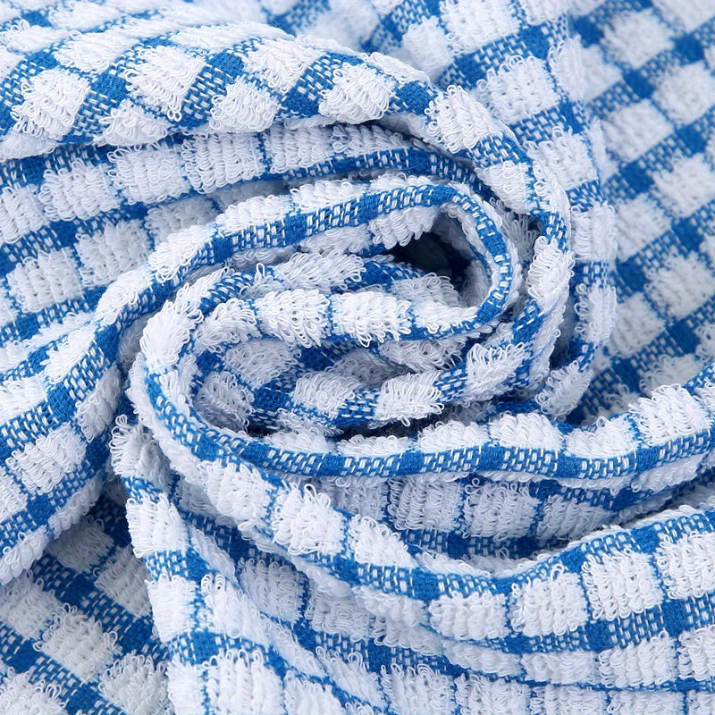 6/12 Pack Modern Blend Kitchen Towels, Low Linting Waffle Weave Dish Cloths, Quick-Dry Absorbent Tea Towels for Cleaning Sink, Stove, Pots - Hand Wash Only, Space Themed Oblong Dish Towels