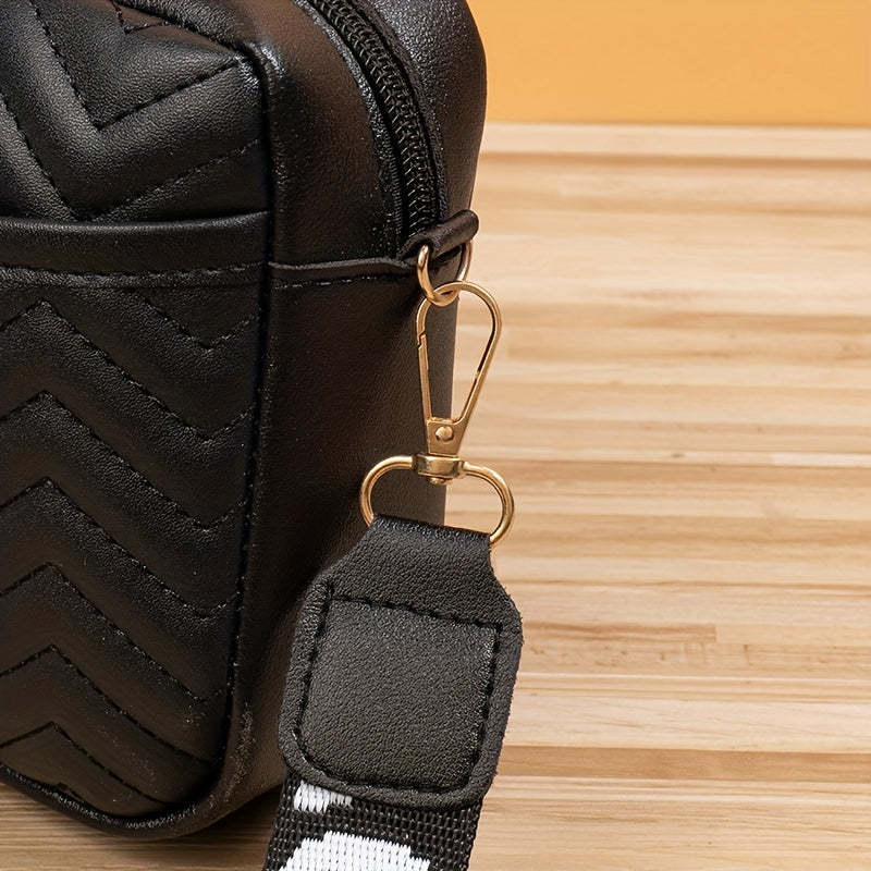 Women's Bag Small Square Bag New Korean Version Shoulder Crossbody Bag Two-piece Set