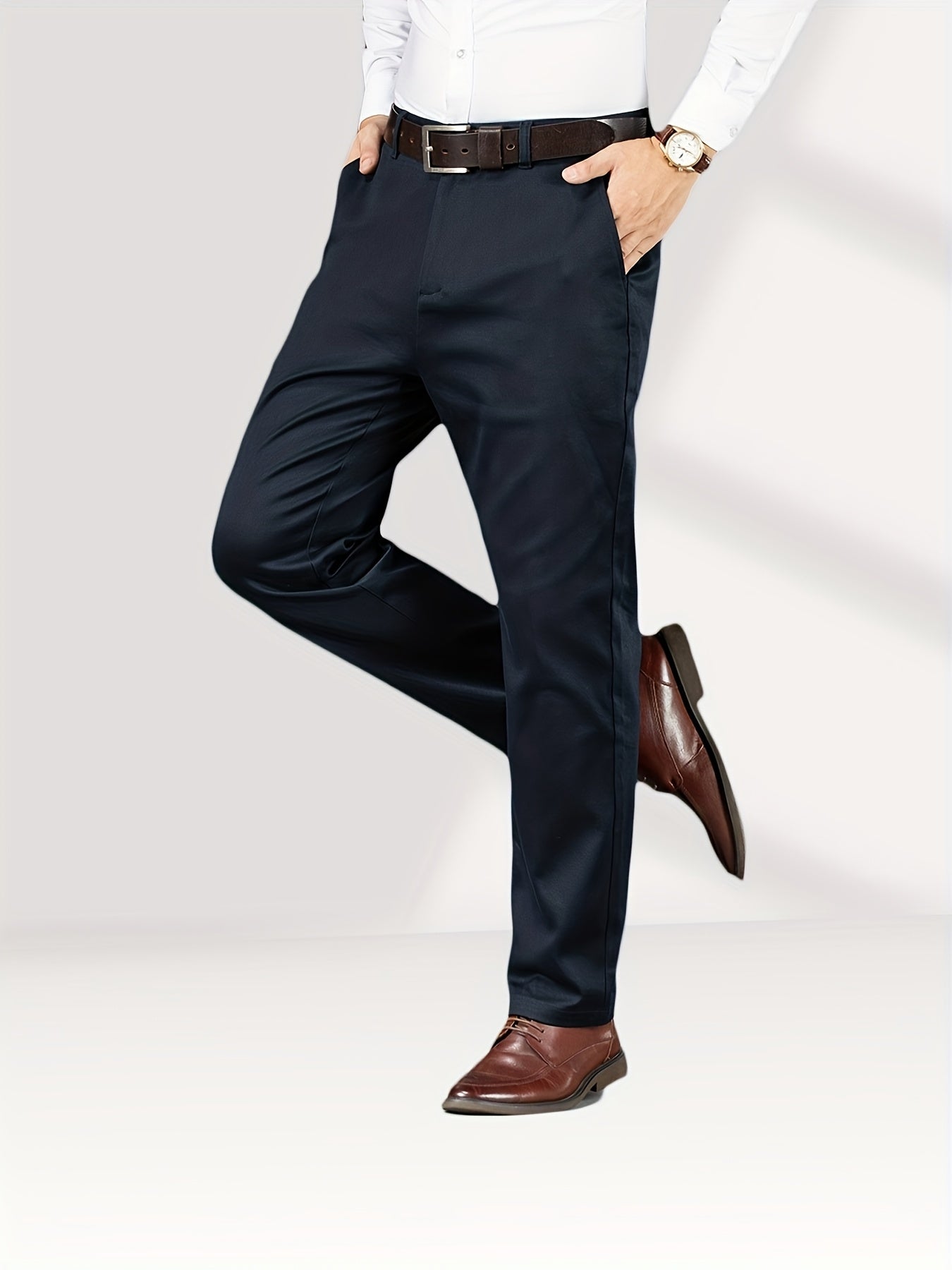 Men's four-season casual trousers