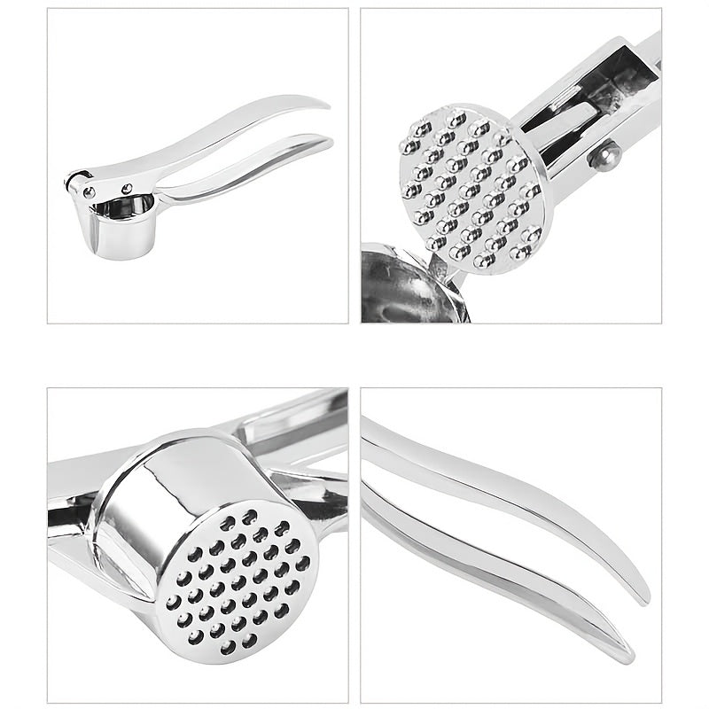 1pc, Premium Garlic Press And Ginger Crusher, Durable Kitchen Tool For Easy Garlic Mincing And Ginger Crushing, Kitchen Supplies