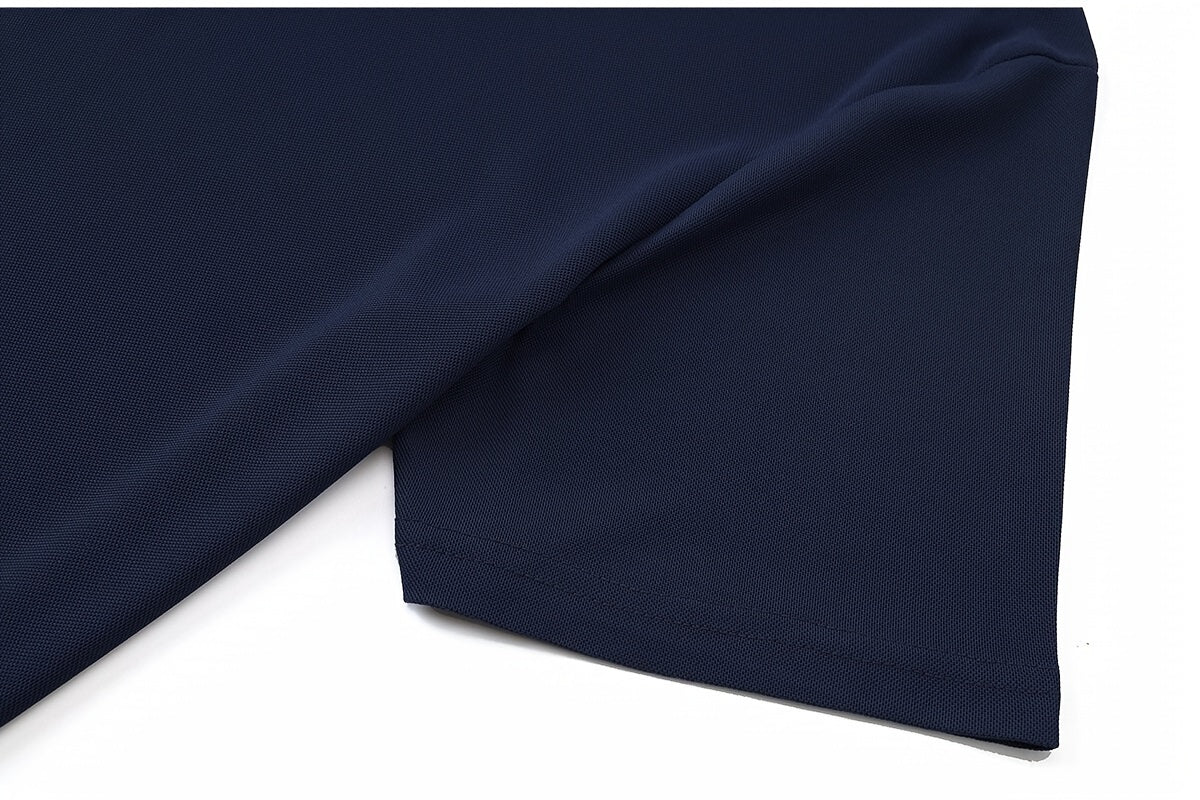 Men's Slim-Fit Casual & Joggers Set - Breathable Polyester, Short Sleeve, Summer Outdoor Wear