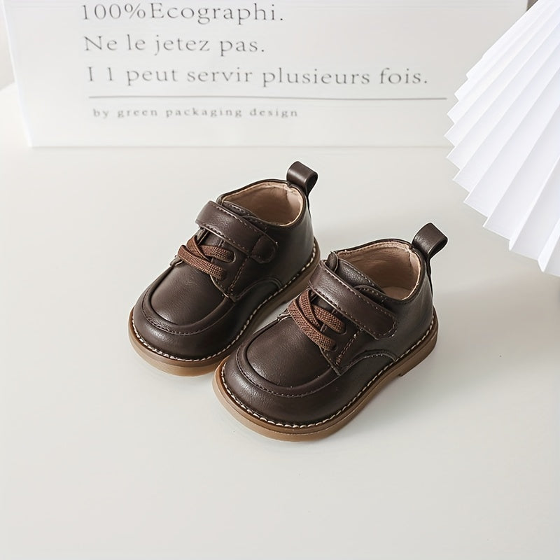 Kids Walking Shoes, British Style Striped Tassel Crib Shoes, Lightweight All-Season Microfiber Synthetic Upper, Insole & Inner, TPR Sole for Toddler Boys & Girls - Spring/Fall