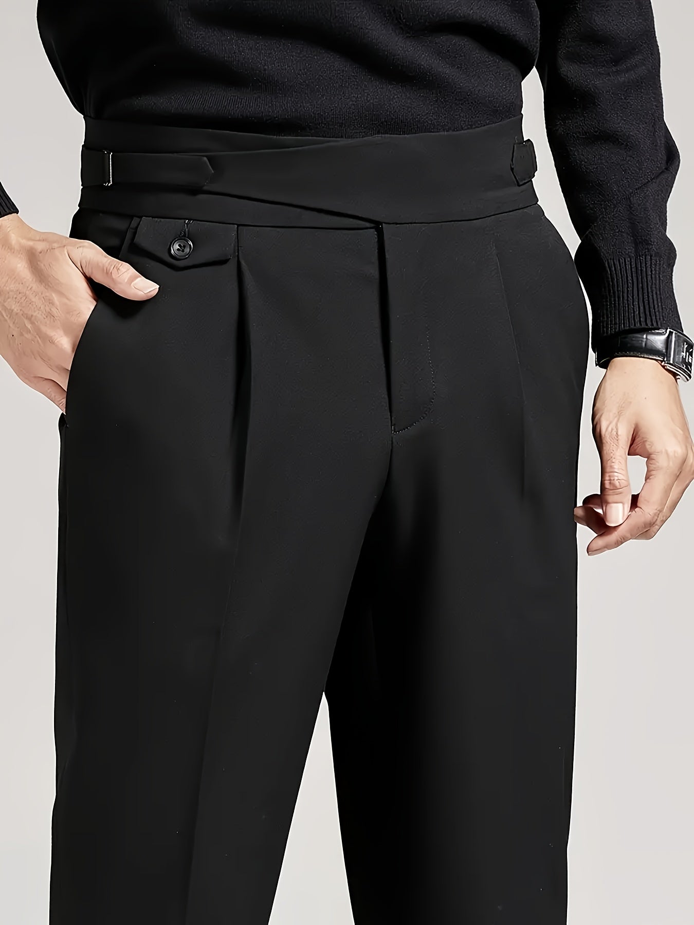 Comfortable And Draping Business Casual Trousers