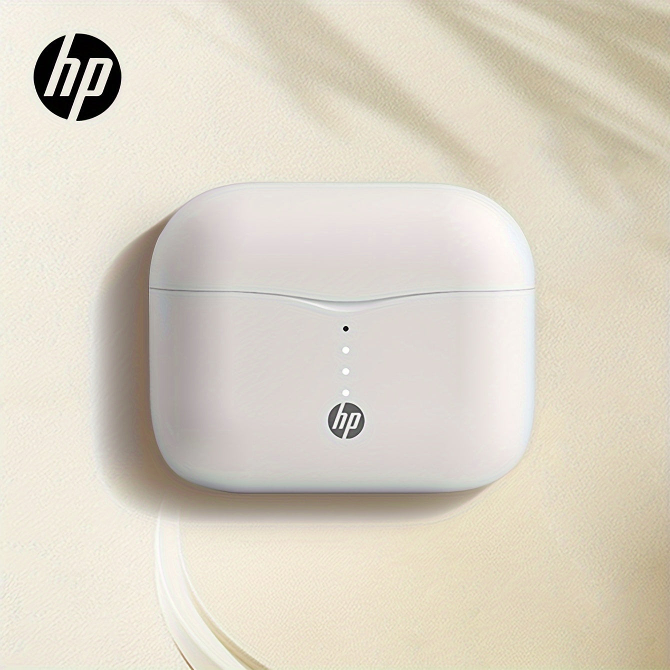 HP True Wireless Earbuds, Lightweight In-Ear Headphones with a Built-In Microphone, Offering Immersive Premium Sound And a Long-Range Connection, Complete with a Charging Case - Suitable for Both Iphone And Android Devices.