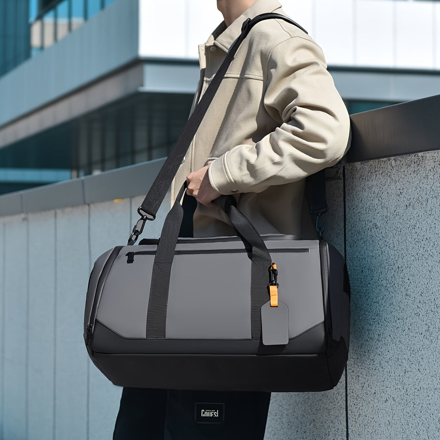UNIXINU Large Capacity Travel Duffel Bag - Durable Oxford Cloth, Spacious & Stylish Unisex Overnight Sports Gym Bag with Multiple Compartments, Perfect for Fitness, Outdoor Adventures & Weekend Getaways, Travel Bag