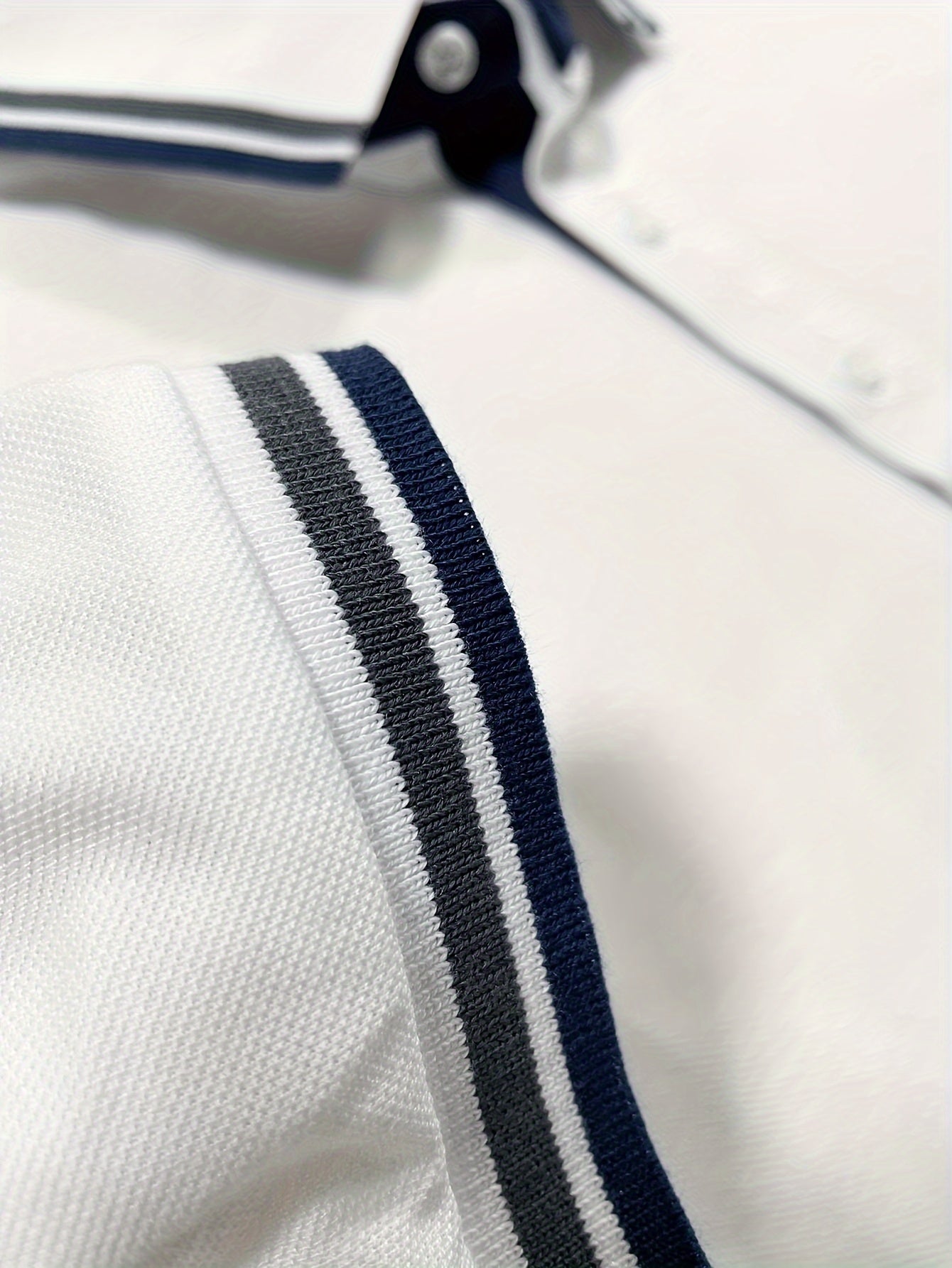 2pcs Men's Short-Sleeve Shirts with Contrast Collars - Lightweight Polyester, Pastel Blue & Pink, Turn- Collar, Button Closure, Regular Fit, Casual & Business-Casual Wear, Ideal for Summer or Gifting, Short Sleeve Tops