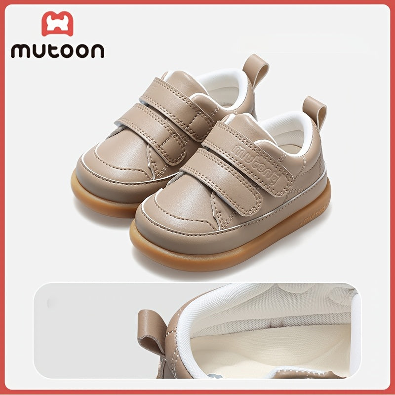 Mutoon Non-Slip Sneakers for Toddlers - Casual, Comfortable Footwear with Hook-and-loop Fastener Closure, Ideal for Spring/Summer/Autumn, Mutoon