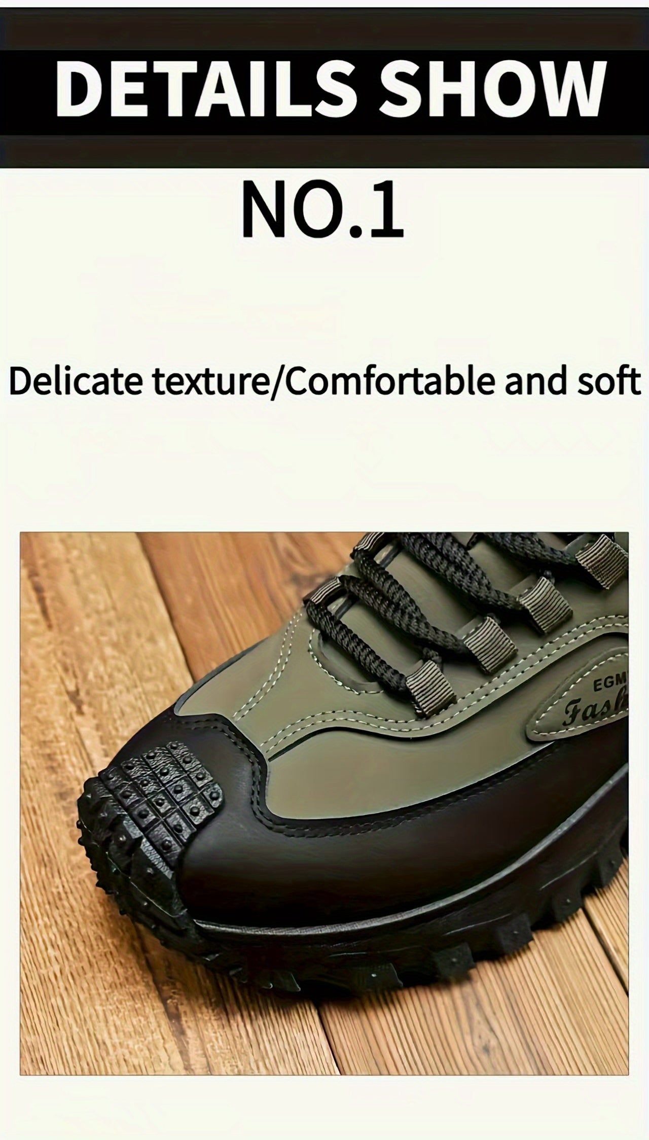 Men'S Outdoor Hiking Boots - Breathable PU Upper, Durable PVC Sole, Suitable for Trekking, Camping and Mountaineering | Military-Style Hiking & Camping Gear